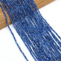 Gemstone Jewelry Beads, Kyanite, Abacus, DIY & faceted, blue, 2x3mm, Sold Per 38 cm Strand