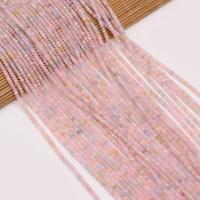 Morganite Beads Abacus DIY & faceted mixed colors Sold Per 38 cm Strand