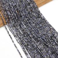Tanzanite Beads, Abacus, DIY & faceted, mixed colors, 2x3mm, Sold Per 38 cm Strand