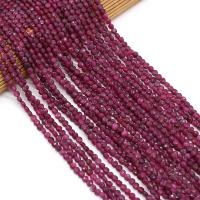 Ruby Beads Flat Round DIY & faceted garnet 4mm Sold Per 38 cm Strand