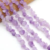 Natürliche Amethyst Perlen, Unregelmäßige, DIY, violett, verkauft per 40 cm Strang