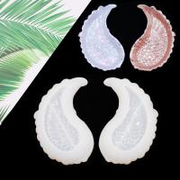 DIY Epoxy Mold Set, Silicone, Feather, different styles for choice, 132x90mm, Sold By PC