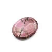 Rhodochrosite Thumb Worry Stone, polished, Massage, mixed colors, 45x35x8mm, Sold By PC