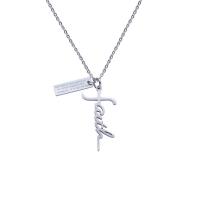 Titanium Steel Necklace plated rolo chain & for man Length Approx 23.62 Inch Sold By PC