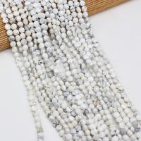 Gemstone Jewelry Beads Howlite Flat Round DIY & faceted mixed colors 6mm Sold Per 38 cm Strand
