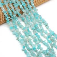 Gemstone Chips, ​Amazonite​, DIY, mixed colors, 3x5-4x6mm, Sold Per 40 cm Strand