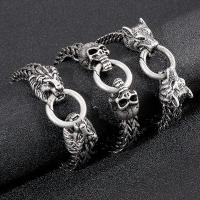 Stainless Steel Jewelry Bracelet, different styles for choice & for man, more colors for choice, Sold By PC