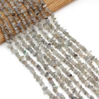 Labradorite Beads, Chips, DIY, mixed colors, 3x5-4x6mm, Sold Per 40 cm Strand