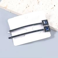 Hair Slide, Tibetan Style, fashion jewelry & for woman & with rhinestone, Sold By PC