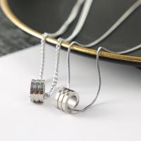 Stainless Steel Jewelry Necklace, silver color plated, Unisex & different styles for choice, more colors for choice, Length:Approx 48 cm, Sold By PC