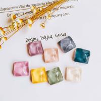 Fashion Resin Cabochons translucent 16mm Sold By Bag