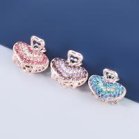 Hair Claw Clips Zinc Alloy fashion jewelry & for woman & with rhinestone Sold By PC