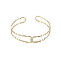 Brass Cuff Bangle plated for woman nickel lead & cadmium free 60mm Sold By PC