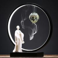 Porcelain Hanging Incense Burner plated for home and office & durable & with LED light Sold By PC