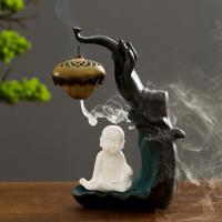 Porcelain Hanging Incense Burner, plated, for home and office & durable & different styles for choice, more colors for choice, Sold By PC