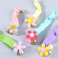 Ponytail Holder Cloth with Resin Flower fashion jewelry & for woman Sold By PC