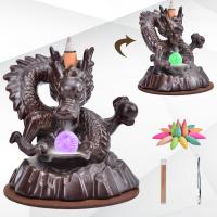 Backflow Incense Burner Porcelain Dragon for home and office Sold By PC