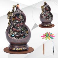 Backflow Incense Burner, Resin, for home and office, 210x110mm, Sold By PC