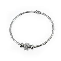 Stainless Steel Bangle 304 Stainless Steel plated Unisex silver color Sold By PC