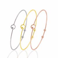 Stainless Steel Bangle, plated, Unisex, more colors for choice, 8mm, Sold By PC