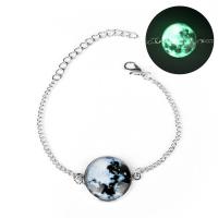 Zinc Alloy Bracelet with Plastic plated Unisex & luminated Length Approx 20 cm Sold By PC