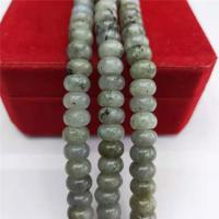 Natural Labradorite Beads Abacus polished DIY light grey Sold Per 38 cm Strand
