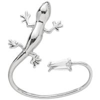 Zinc Alloy Earring Wrap Gecko for woman nickel lead & cadmium free Sold By PC