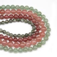 Perles de pierres précieuses mixtes, Pierre naturelle, Rond, DIY, plus de couleurs à choisir, Vendu par 38 cm brin