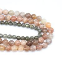 Perles bijoux en pierres gemmes, Pierre naturelle, Rond, DIY, plus de couleurs à choisir, Vendu par 38 cm brin