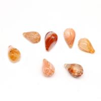 Perles Agates rouges naturelles, agate rouge, Flower Bud, DIY, couleurs mélangées, 16x10mm, Vendu par PC