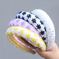Hair Bands, Cloth, with Sponge, fashion jewelry & for woman, more colors for choice, Sold By PC
