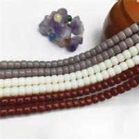 Perles de cristal rondelle, pilier, poli, DIY, plus de couleurs à choisir, 6x8mm, Vendu par 38 cm brin