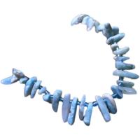 Larimar Beads with Seedbead irregular DIY & graduated beads blue Sold Per 38 cm Strand