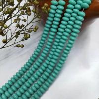 Perles de cristal rondelle, abaque, poli, DIY, Saphir pâle AB, Vendu par 38 cm brin