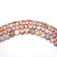 Network Stone Beads, Round, DIY, red, Sold Per 40 cm Strand