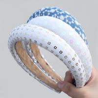 Hair Bands, Cloth, with Sequins, fashion jewelry & for woman, more colors for choice, Sold By PC