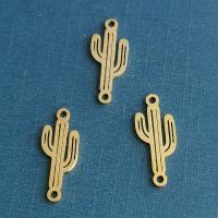 Titanium Steel Connector Opuntia Stricta polished Sold By PC