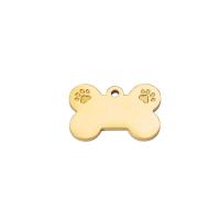 Stainless Steel Pendants Dog Bone plated Sold By PC