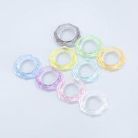 Resin Finger Ring, fashion jewelry & for woman, more colors for choice, Sold By PC