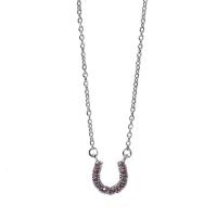 Kubický zirkon Micro vydláždit mosaz náhrdelník, skutečný pozlacené, micro vydláždit kubické zirkony & pro ženy, více barev na výběr, 11mm, Délka 52 cm, Prodáno By PC