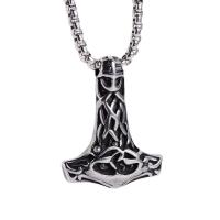 Stainless Steel Jewelry Necklace fashion jewelry & for man original color Length 23.62 Inch Sold By PC