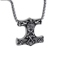 Stainless Steel Jewelry Necklace 304 Stainless Steel Cross fashion jewelry & Unisex original color Length 23.62 Inch Sold By PC