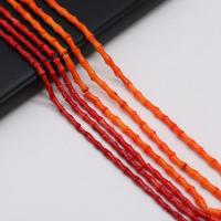 Synthetic Coral Beads Bamboo DIY Sold Per 38 cm Strand
