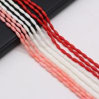 Synthetic Coral Beads, Rice, DIY, more colors for choice, 3x9mm, Sold Per 38 cm Strand