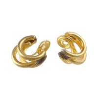 Fashion Earring Cuff and Wraps Brass for woman original color Sold By PC