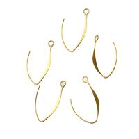 Brass Earring Hook for woman original color Sold By PC