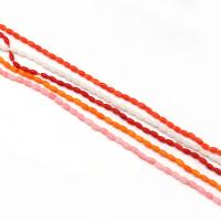 Natural Coral Beads, Rice, DIY, more colors for choice, 2x4mm, Sold Per Approx 38 cm Strand