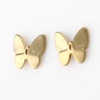 Brass Pendant Findings Butterfly golden Sold By PC