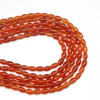Natural Red Agate Beads Drum DIY red Sold Per 38 cm Strand
