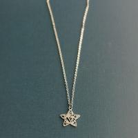 Stainless Steel Pendants Star plated fashion jewelry nickel lead & cadmium free Sold By PC